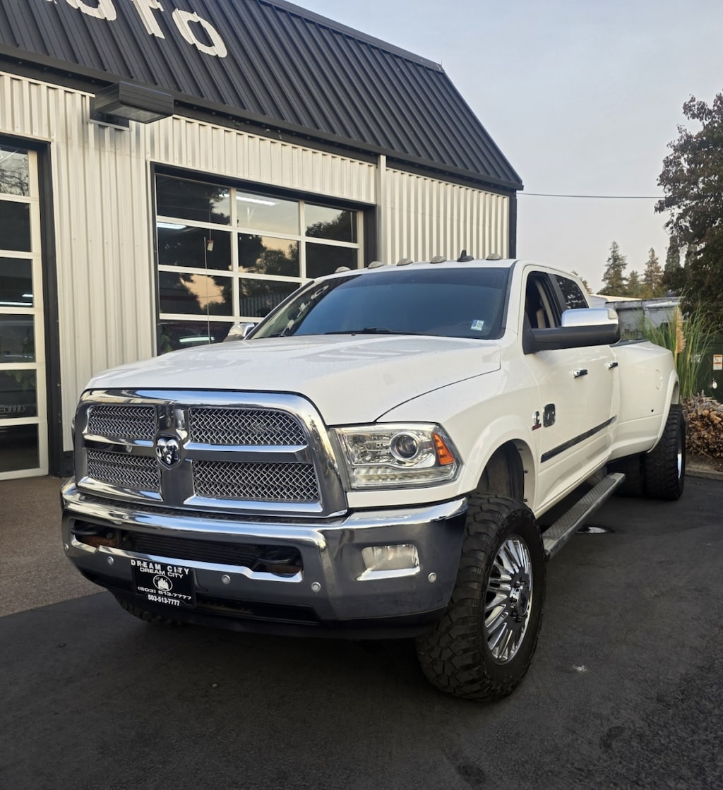Used 2017 Ram 3500 4wd Crew Cab Laramie Longhorn Pickup 4d 8 Ft Truck