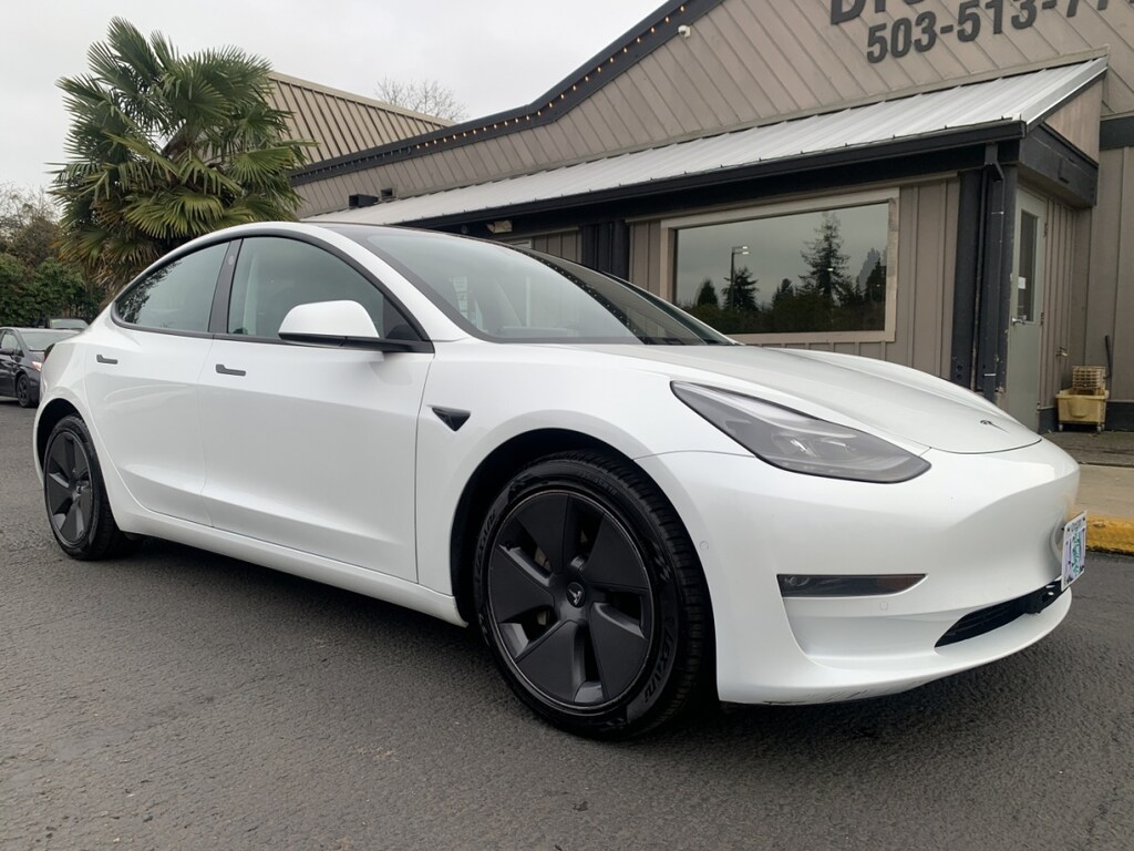 Used 2022 Tesla Model 3 AWD Long Range Sedan 4d Sedan