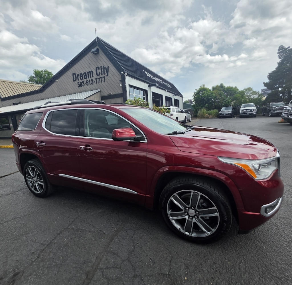 Used 2017 GMC Acadia Denali Sport Utility 4d Awd SUV