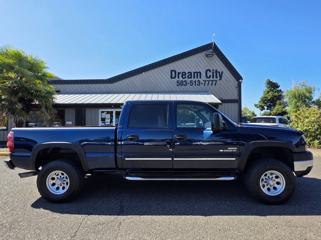Used 2006 Chevrolet Silverado 4wd LBZ 2500 Hd Crew Cab Lt Pickup 4d 6 1/2 Ft Truck