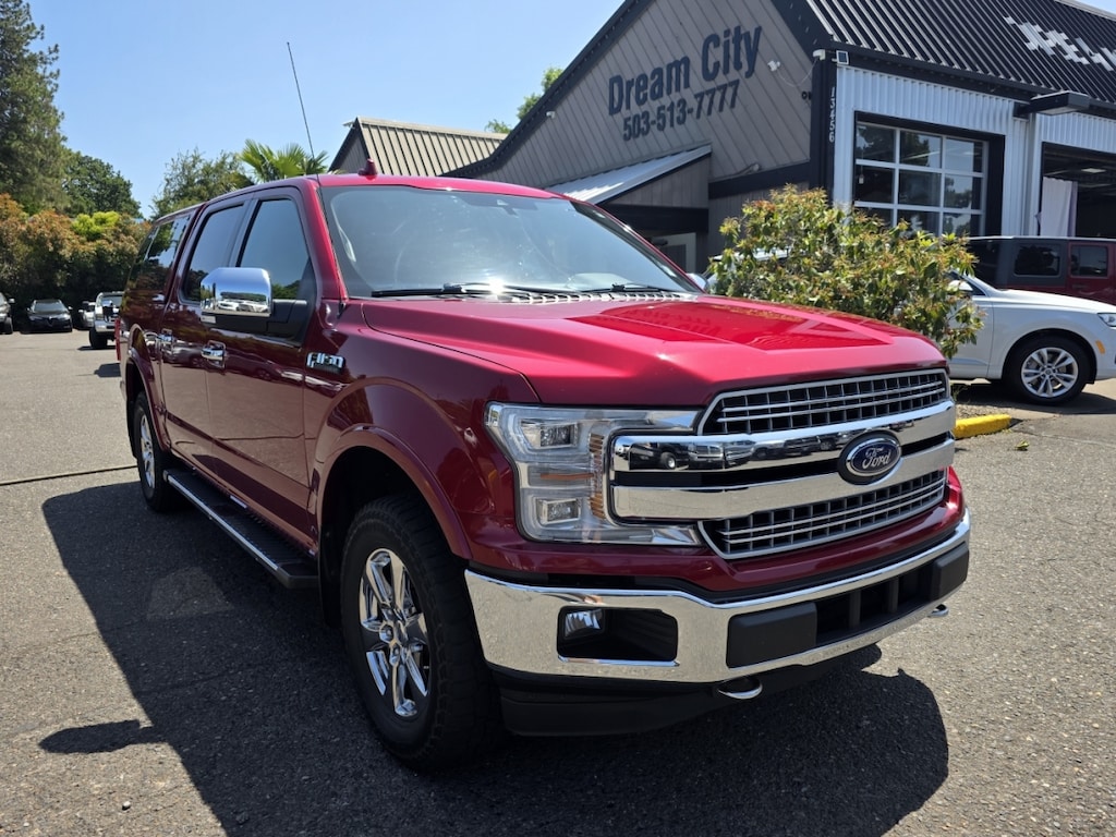 Used 2018 Ford F150 4wd Supercrew Cab Lariat Pickup 4d 5 1/2 Ft Truck