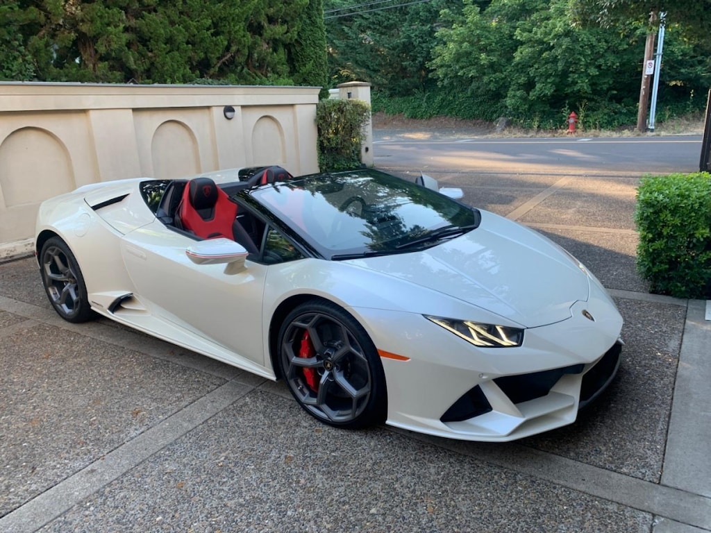 Used 2020 Lamborghini Huracan AWD Evo Spyder Convertible 2d Convertible