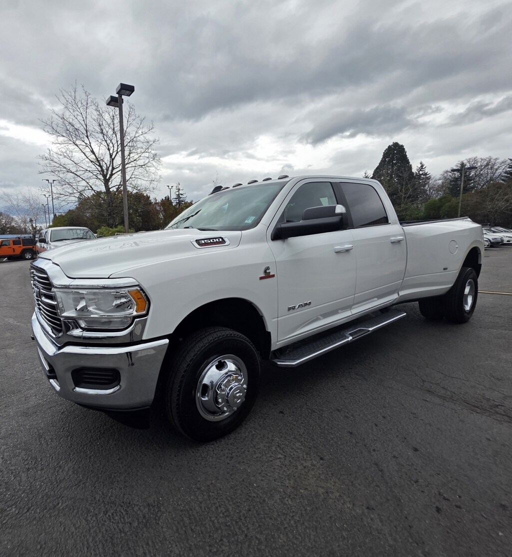 Used 2020 Ram 3500 Crew Cab Big Horn Pickup 4d 8 Ft 4wd Dually Truck