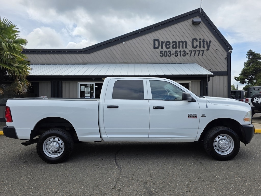 Used 2012 Ram 2500 Crew Cab St Pickup 4d 6 1/3 Ft Manual, 6-spd 4wd Truck