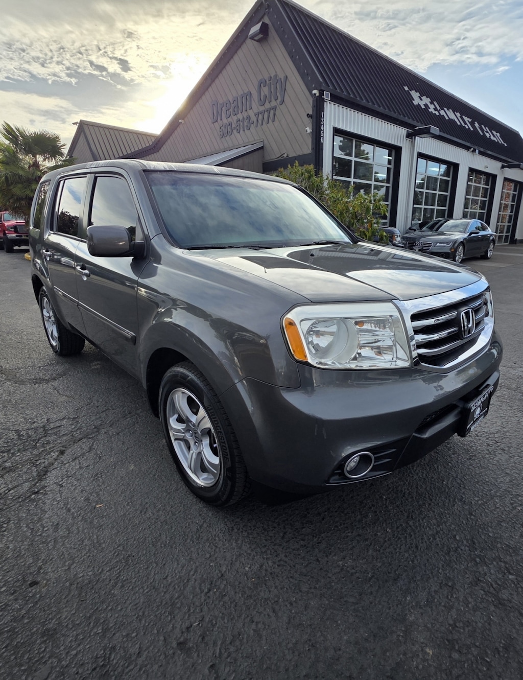 Used 2012 Honda Pilot 4wd Ex-l Sport Utility 4d SUV