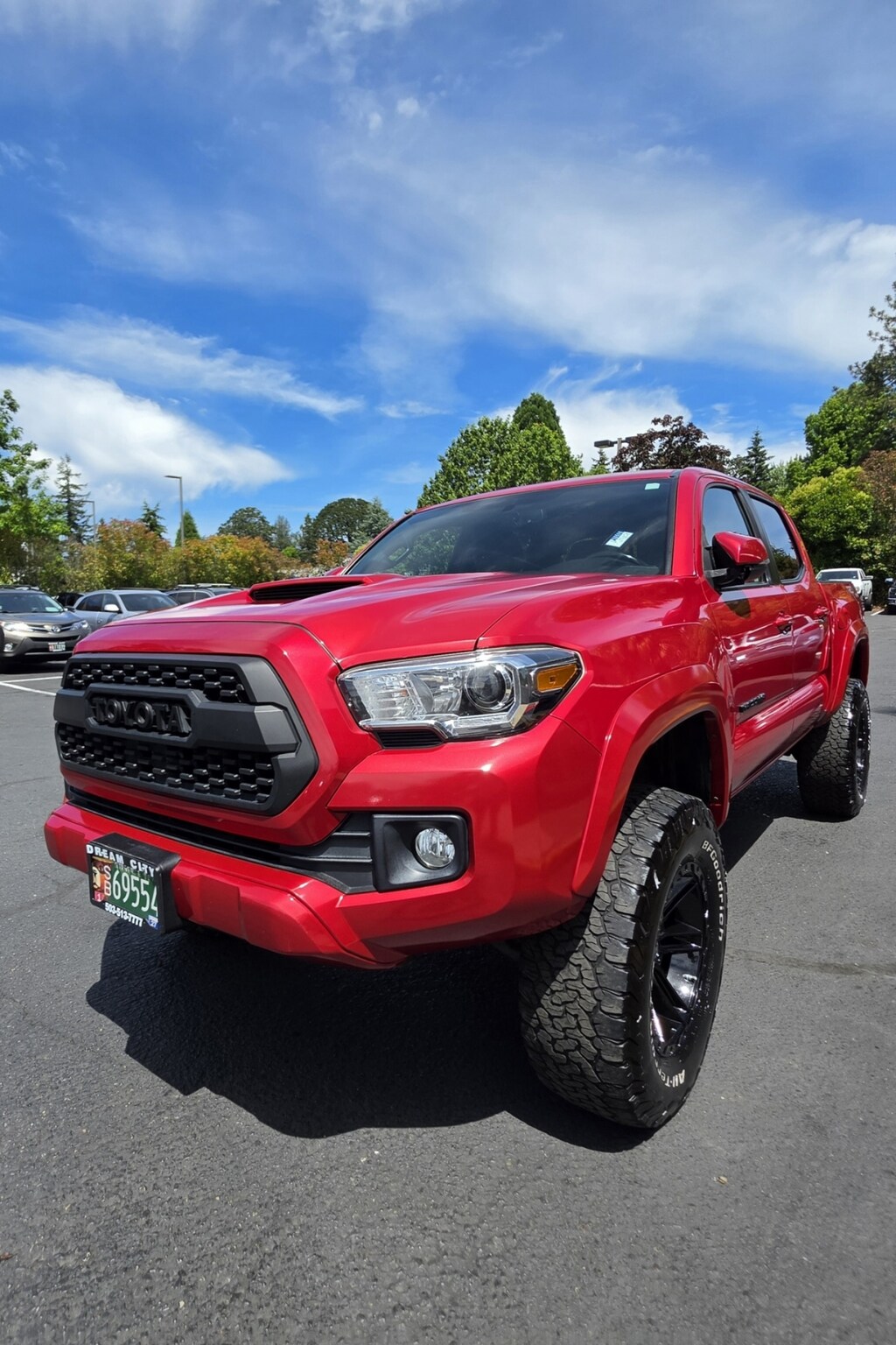 Used 2017 Toyota Tacoma Double Cab Trd Sport Pickup 4d 5 Ft 4wd Lifted Truck Truck