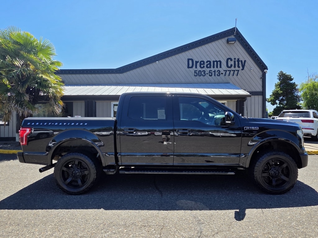 Used 2015 Ford F150 4wd Supercrew Cab Lariat Pickup 4d 5 1/2 Ft Truck