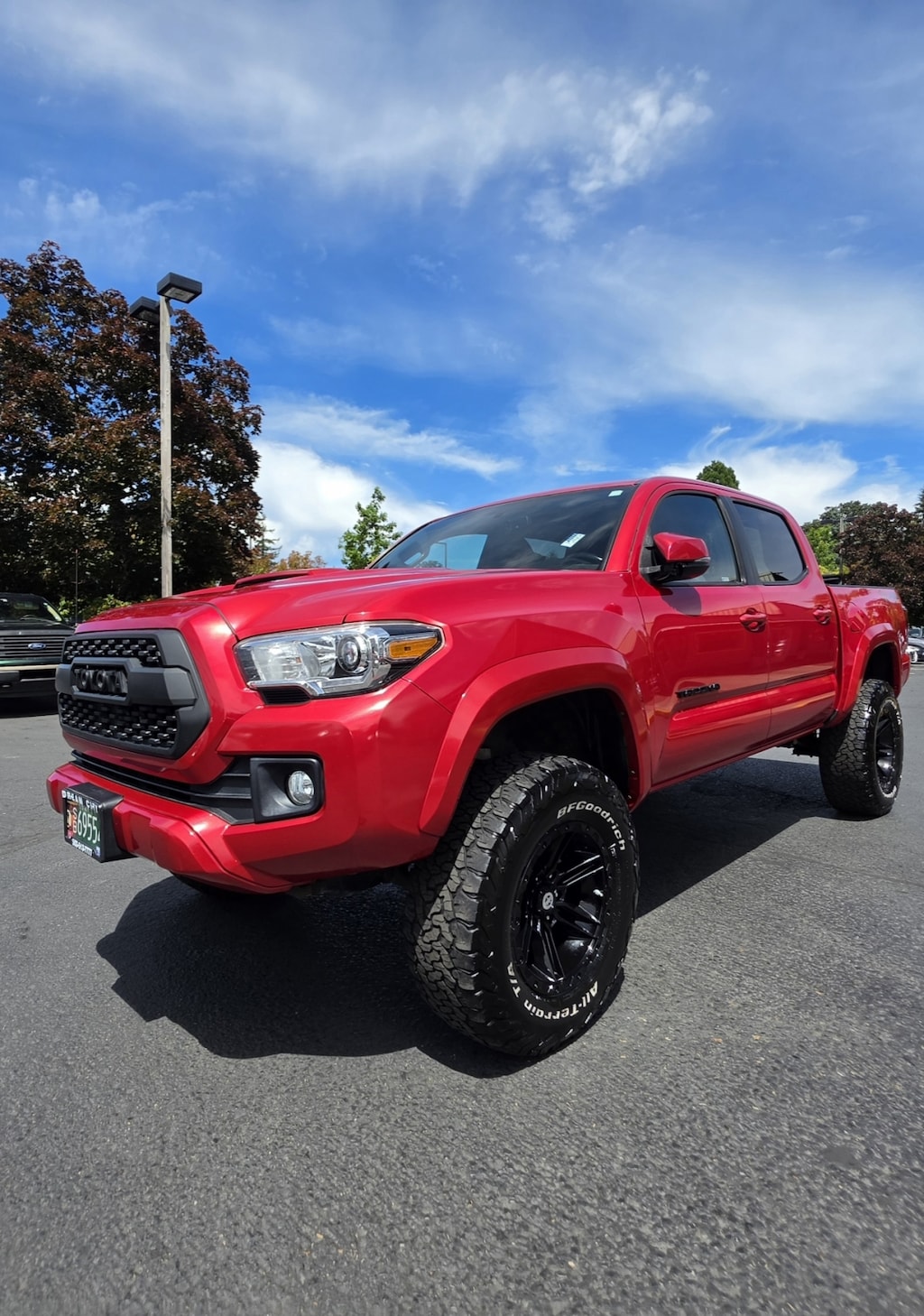 Used 2017 Toyota Tacoma Double Cab Trd Sport Pickup 4d 5 Ft 4wd Lifted Truck Truck
