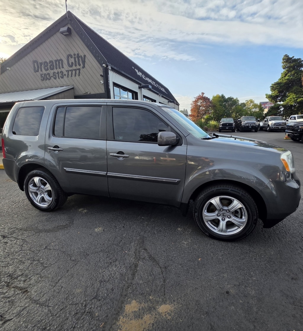 Used 2012 Honda Pilot 4wd Ex-l Sport Utility 4d SUV
