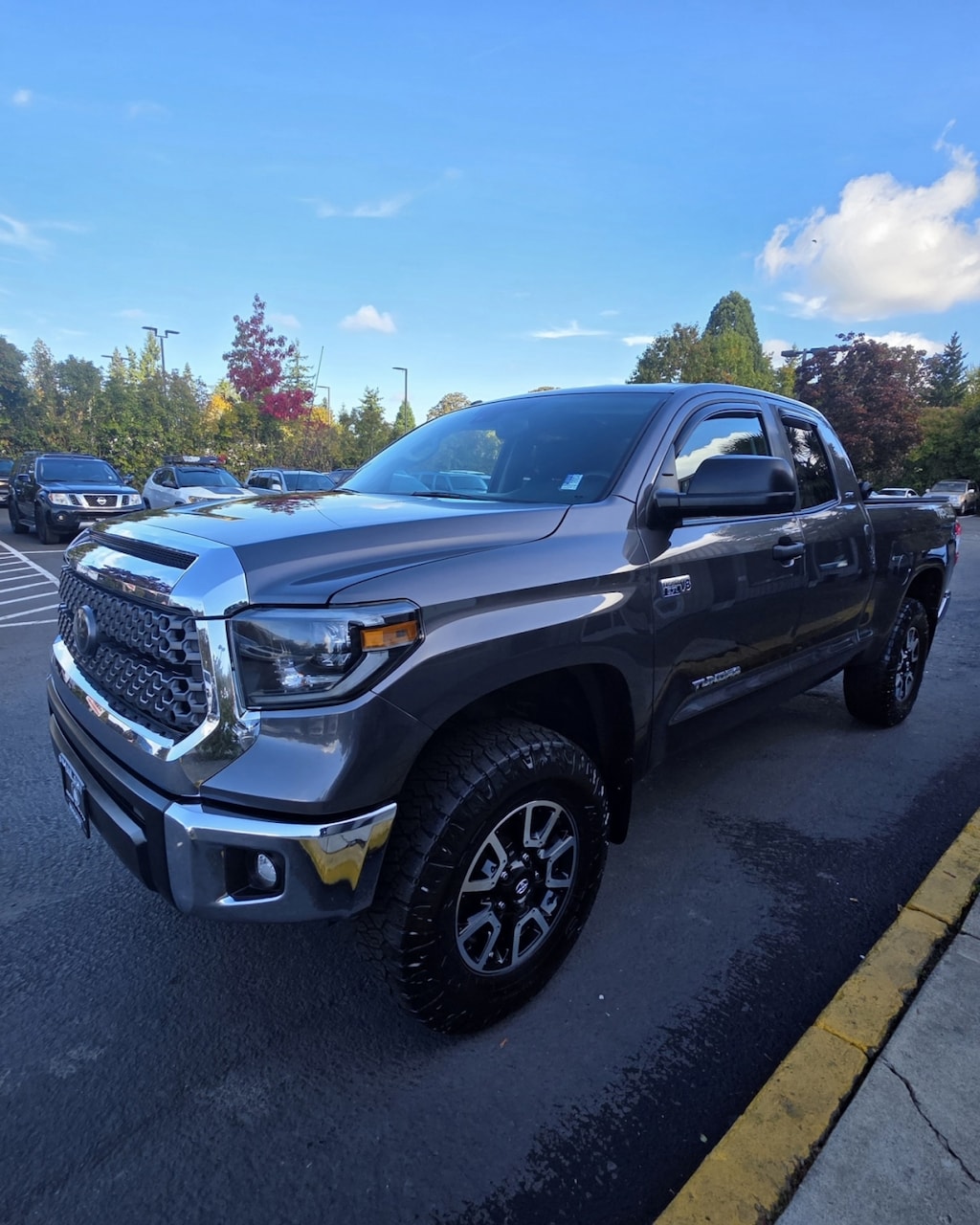 Used 2019 Toyota Tundra Double Cab Sr5 Pickup 4d 6 1/2 Ft 4wd Truck