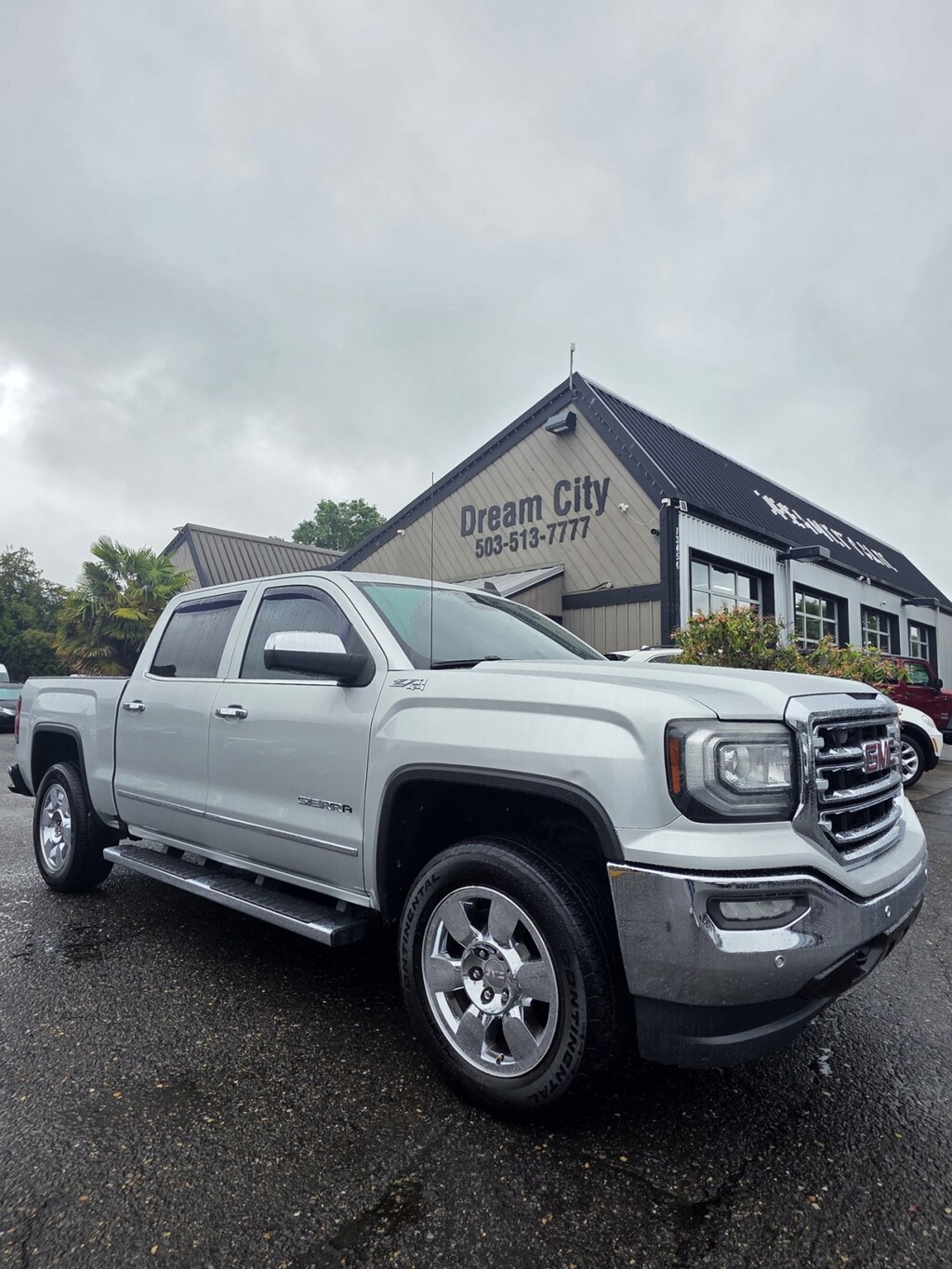 Used 2017 GMC Sierra 1500 Crew Cab Slt Pickup 4d 5 3/4 Ft 4wd Truck