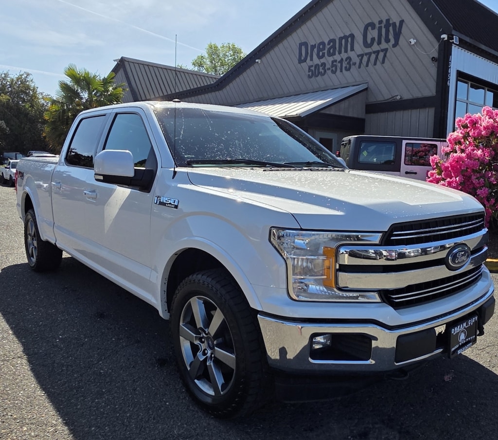 Used 2018 Ford F150 4wd Supercrew Cab Lariat Pickup 4d 6 1/2 Ft Truck
