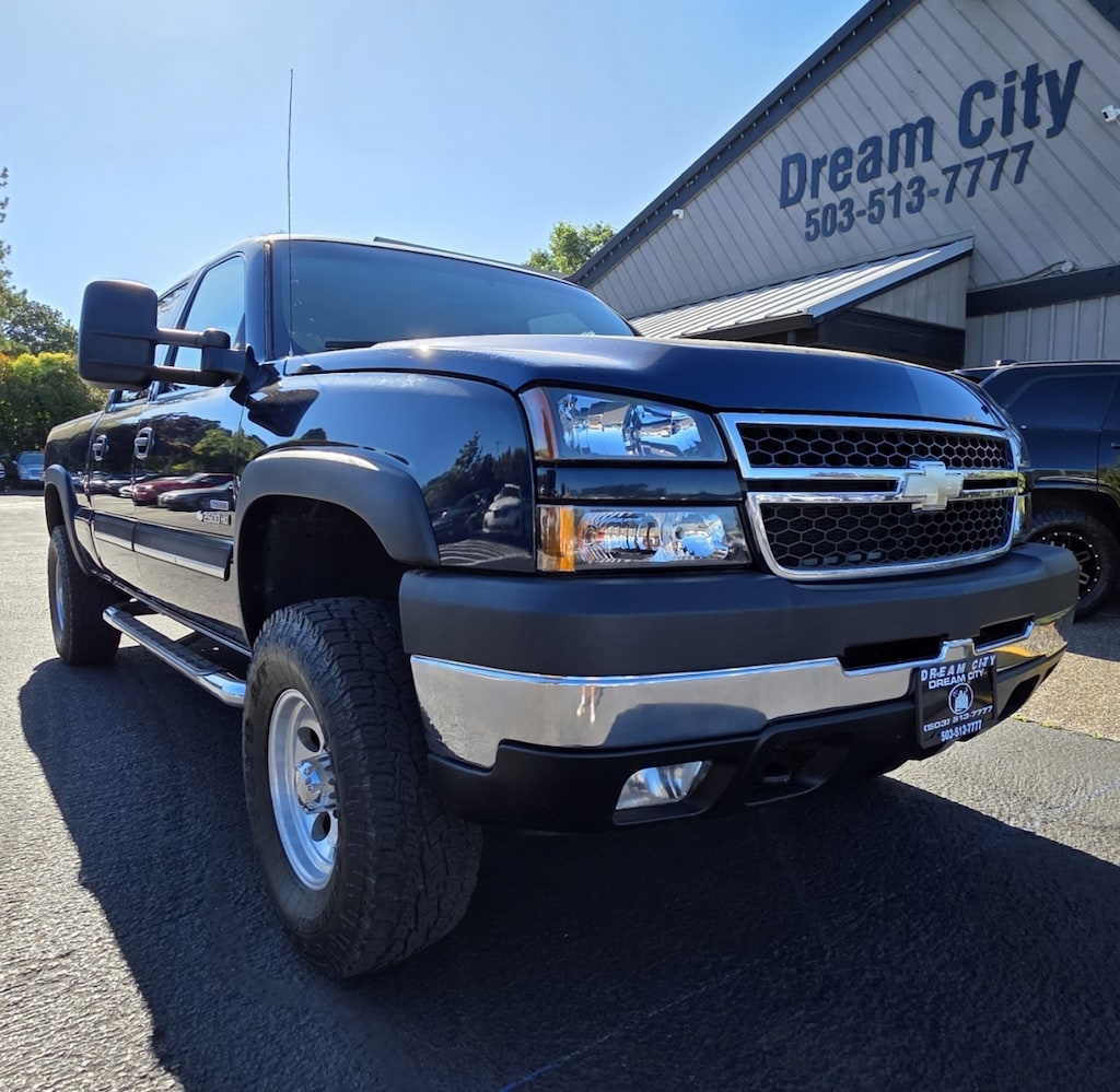 Used 2006 Chevrolet Silverado 4wd LBZ 2500 Hd Crew Cab Lt Pickup 4d 6 1/2 Ft Truck