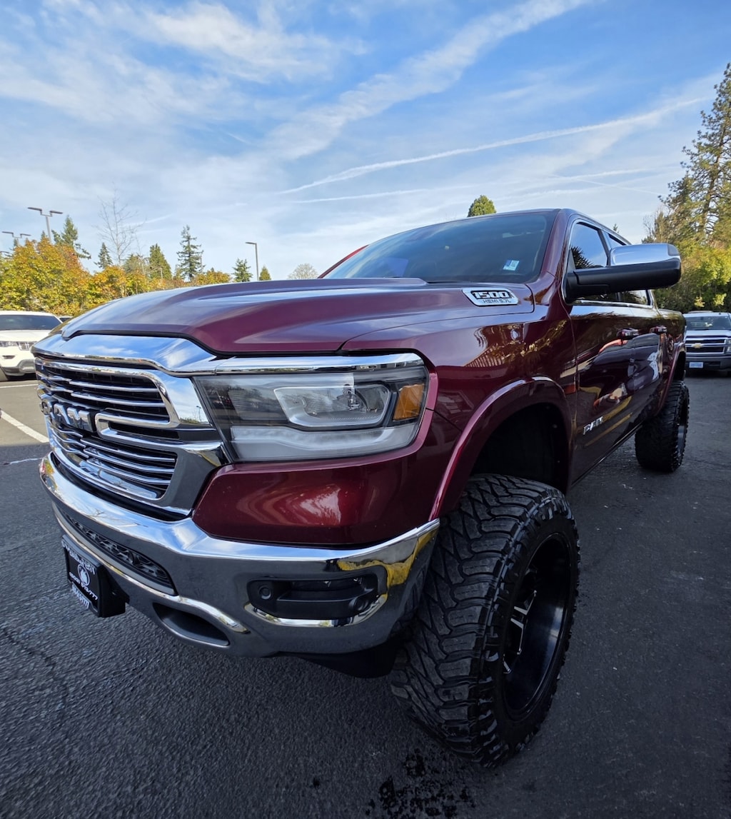 Used 2019 Ram 1500 Crew Cab Laramie Pickup 4d 5 1/2 Ft 1-Owner 4wd Truck