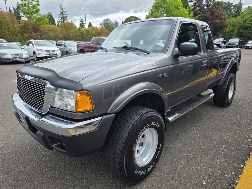 Used 2004 Ford Ranger 4wd Super Cab Xlt Pickup 2d 6 Ft 1-Owner Manual, 5-spd Truck