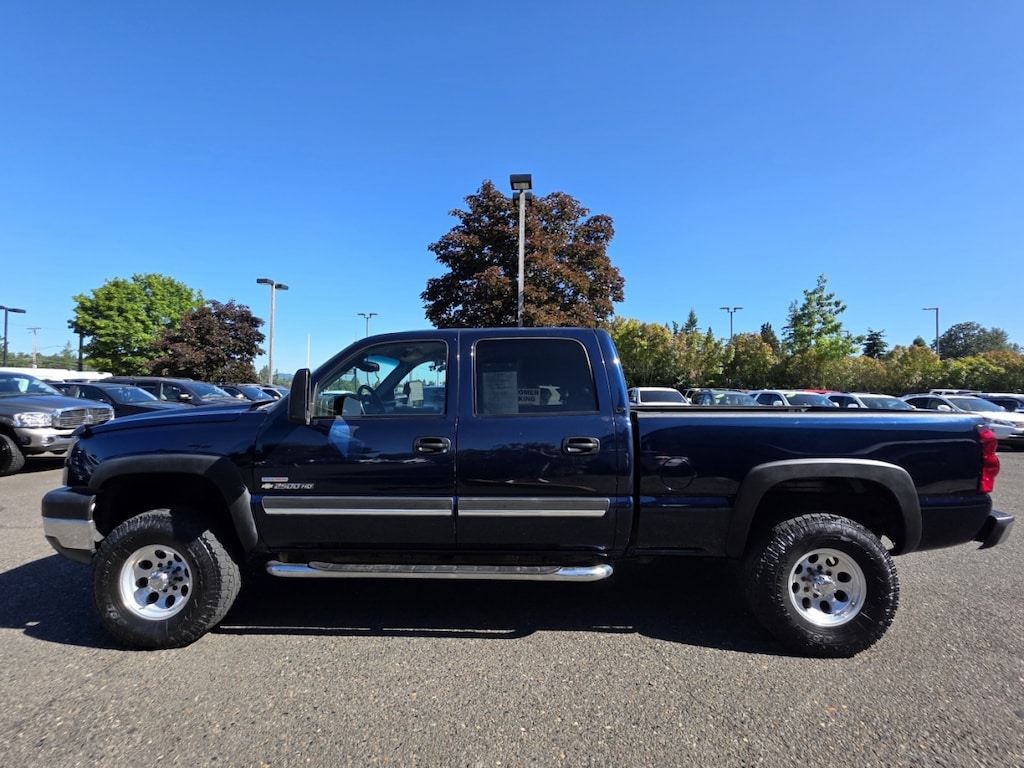 Used 2006 Chevrolet Silverado 4wd LBZ 2500 Hd Crew Cab Lt Pickup 4d 6 1/2 Ft Truck