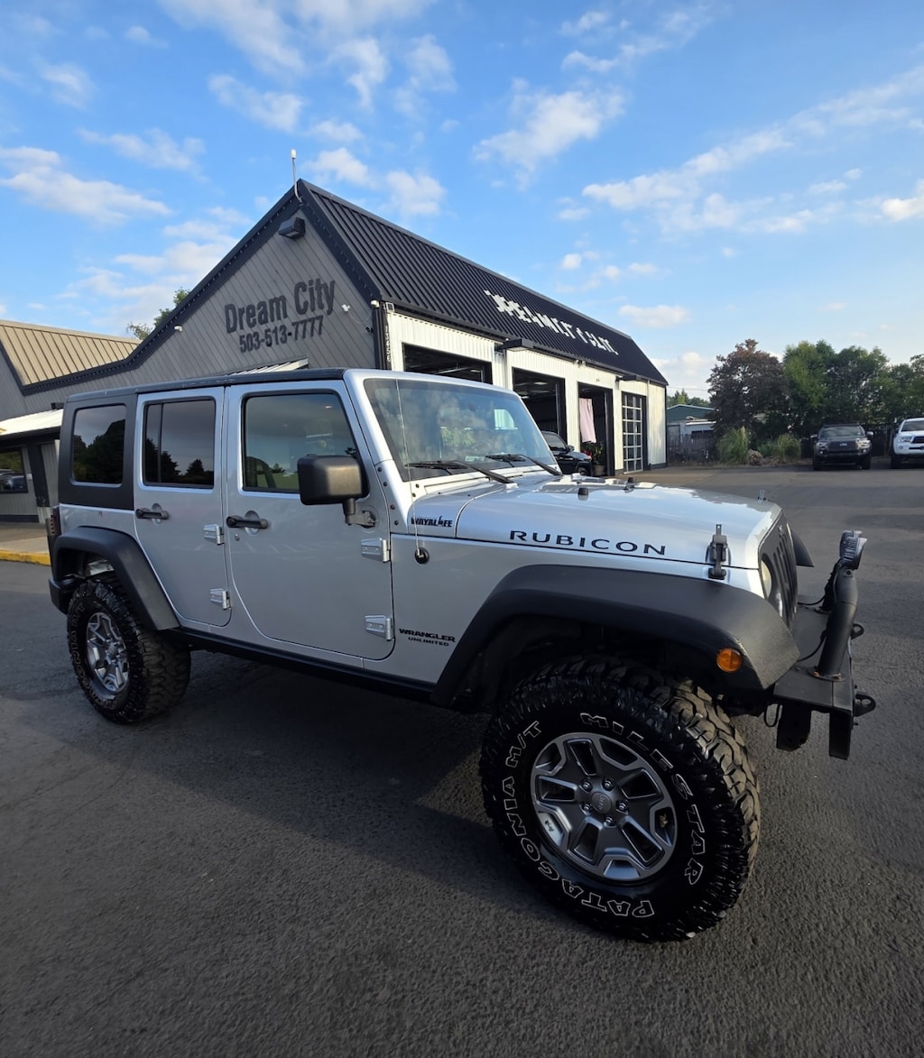 Used 2010 Jeep Wrangler 4wd Unlimited Rubicon Sport Utility 4d Manual, 6-spd Sport Utility
