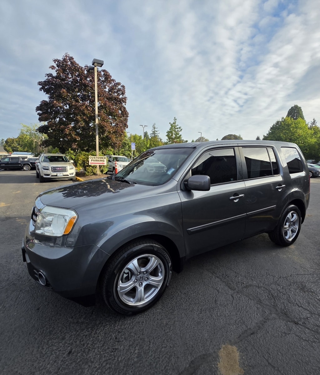 Used 2012 Honda Pilot 4wd Ex-l Sport Utility 4d SUV