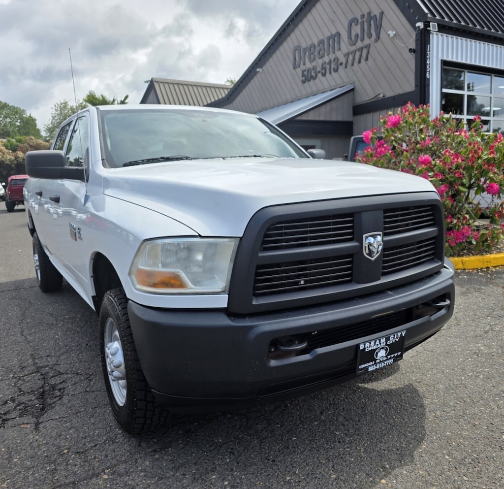 Used 2012 Ram 2500 Crew Cab St Pickup 4d 6 1/3 Ft Manual, 6-spd 4wd Truck