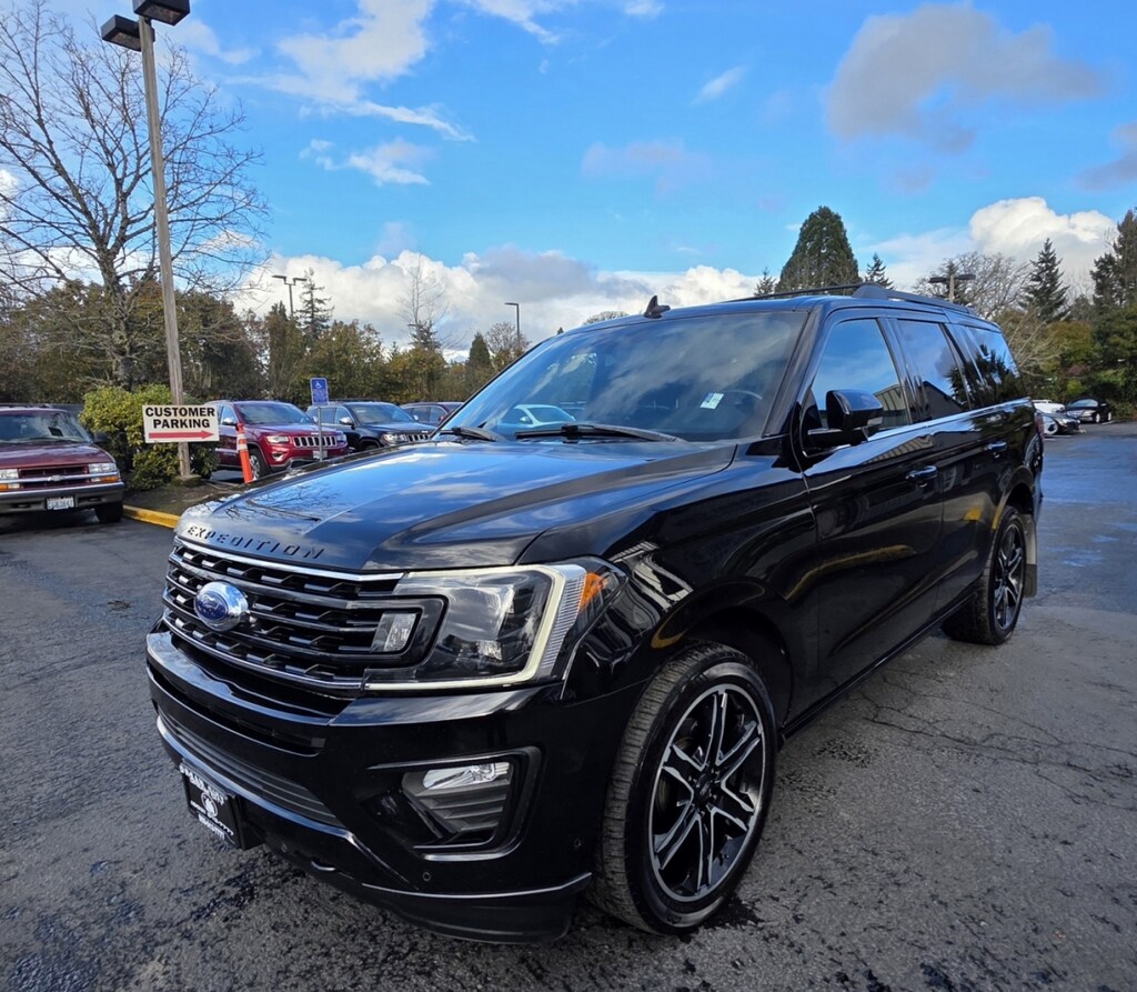 Used 2019 Ford Expedition Limited Sport Utility 4d 4wd 1-Owner Vehicle SUV