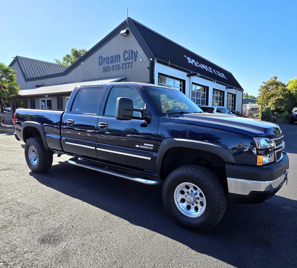 Used 2006 Chevrolet Silverado 4wd LBZ 2500 Hd Crew Cab Lt Pickup 4d 6 1/2 Ft Truck