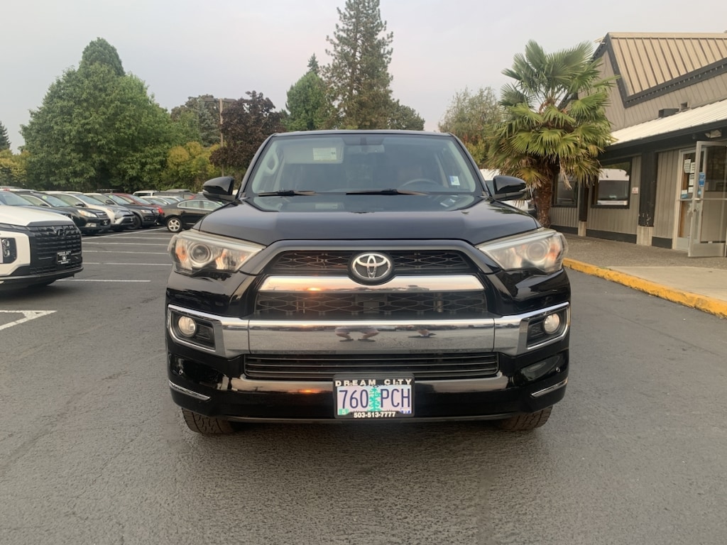 Used 2014 Toyota 4Runner 4wd Limited Sport Utility 4d Third Row Seat Sport Utility