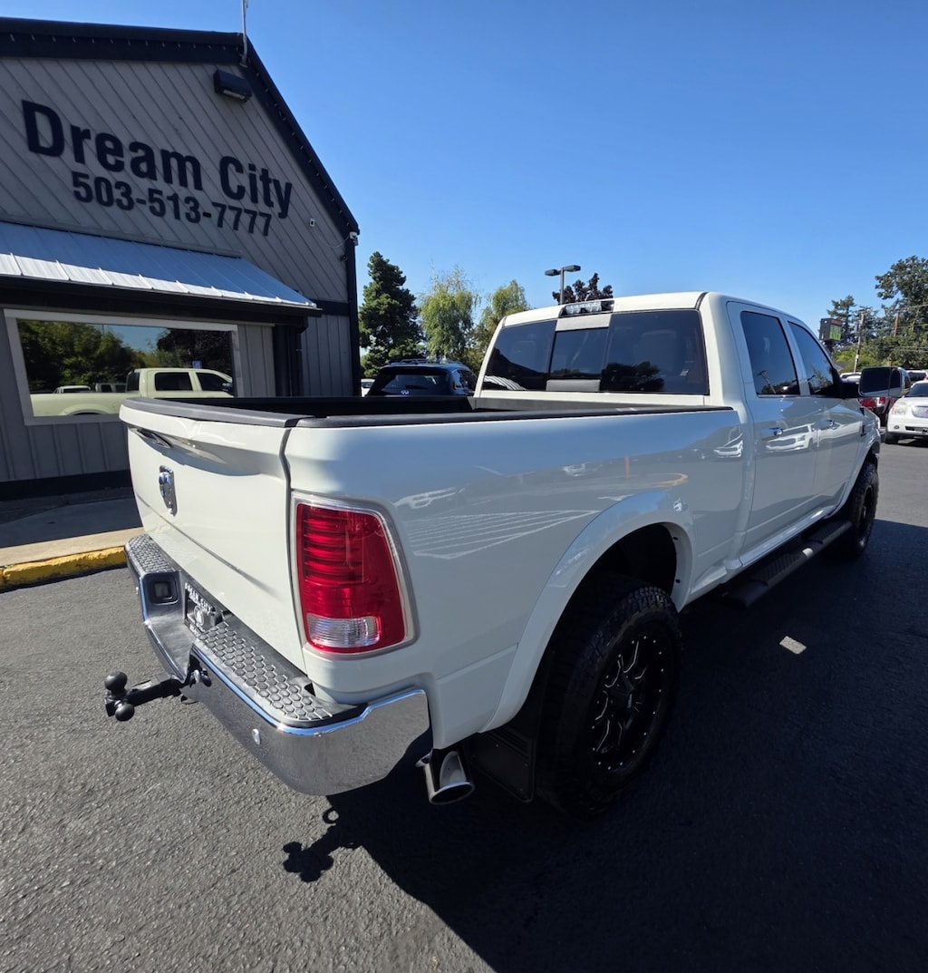 Used 2016 Ram 3500 Crew Cab 4wd Laramie Longhorn Pickup 4d 6 1/3 Ft Aisin Transmis Truck