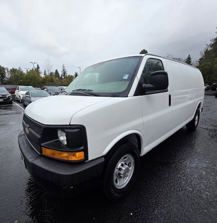 2014 Chevrolet Express 2500 Cargo Extended Van 3d V8, Flex Fuel, 6.0 Liter Cargo Van