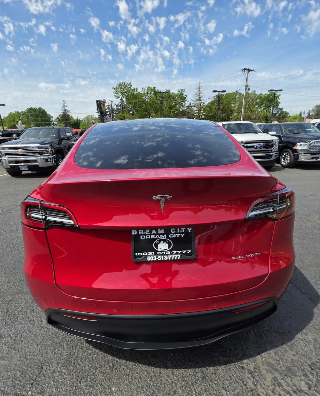 Used 2021 Tesla Model Y Full-Self Driving Capability Long Range Sport Utility 4d Awd Sport Utility
