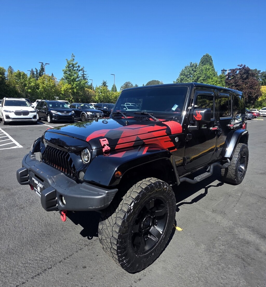 Used 2017 Jeep Wrangler 4wd Unlimited Sahara Sport Utility 4d Winter Edition Sport Utility
