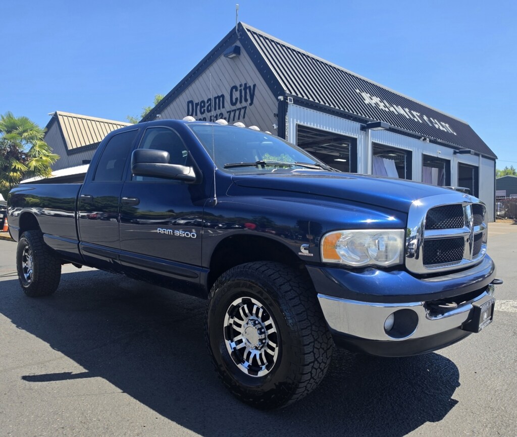 Used 2004 Dodge Ram 3500 Quad Cab SLT Pickup 4d 8 Ft Long Bed 5.9 Diesel Truck