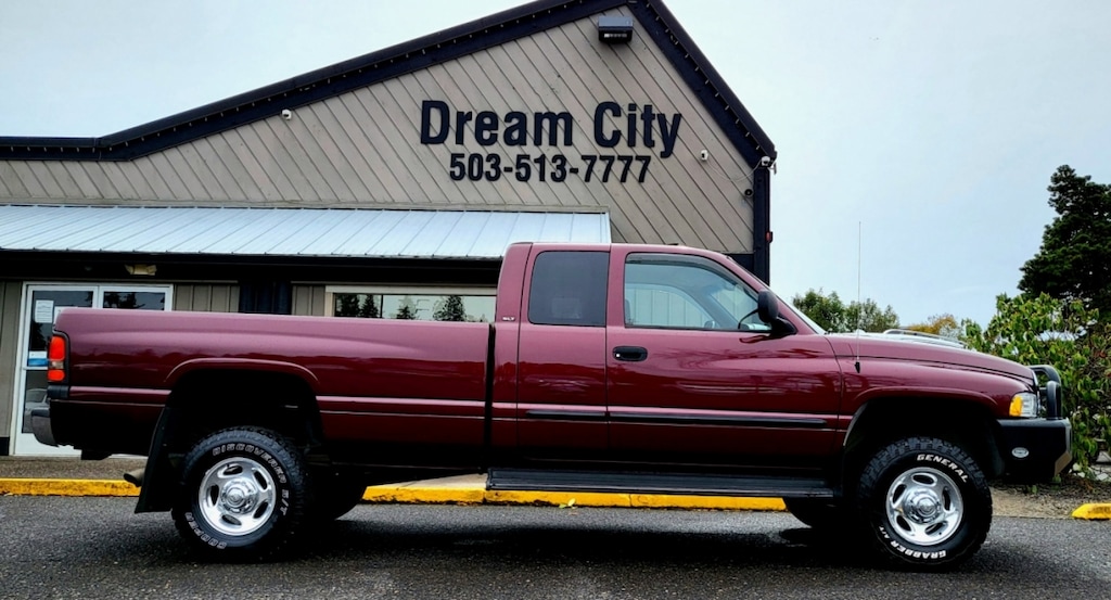 Used 2002 Dodge Ram 2500 Quad Cab Slt Long Bed Manual, 5-spd 4wd 1-Owner Truck