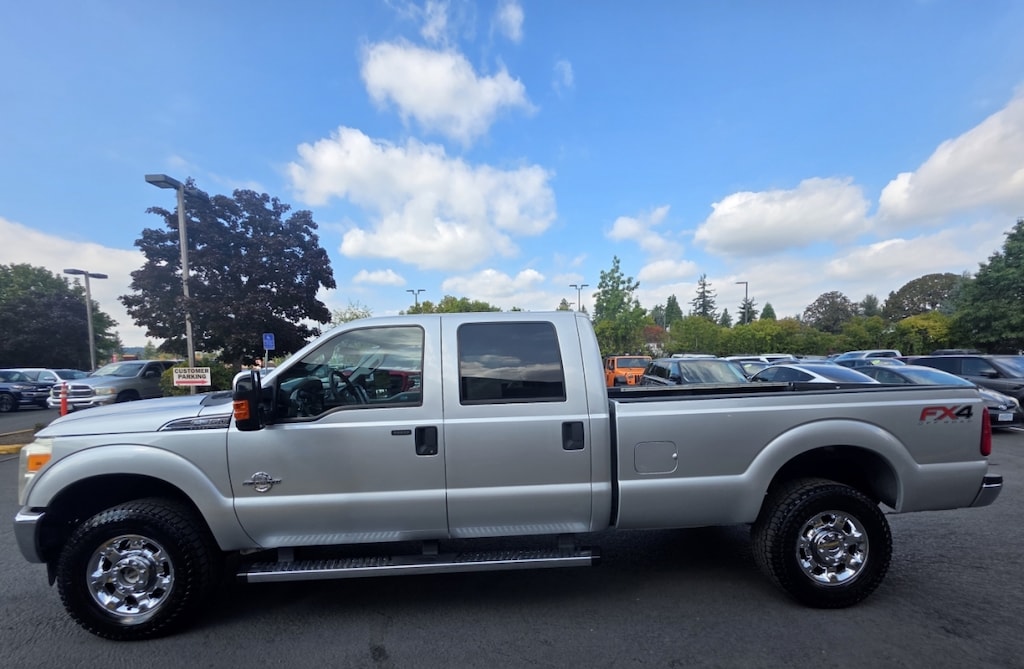 Used 2015 Ford F350 Super Duty Crew Cab Xlt Pickup 4d 8 Ft 4wd Truck