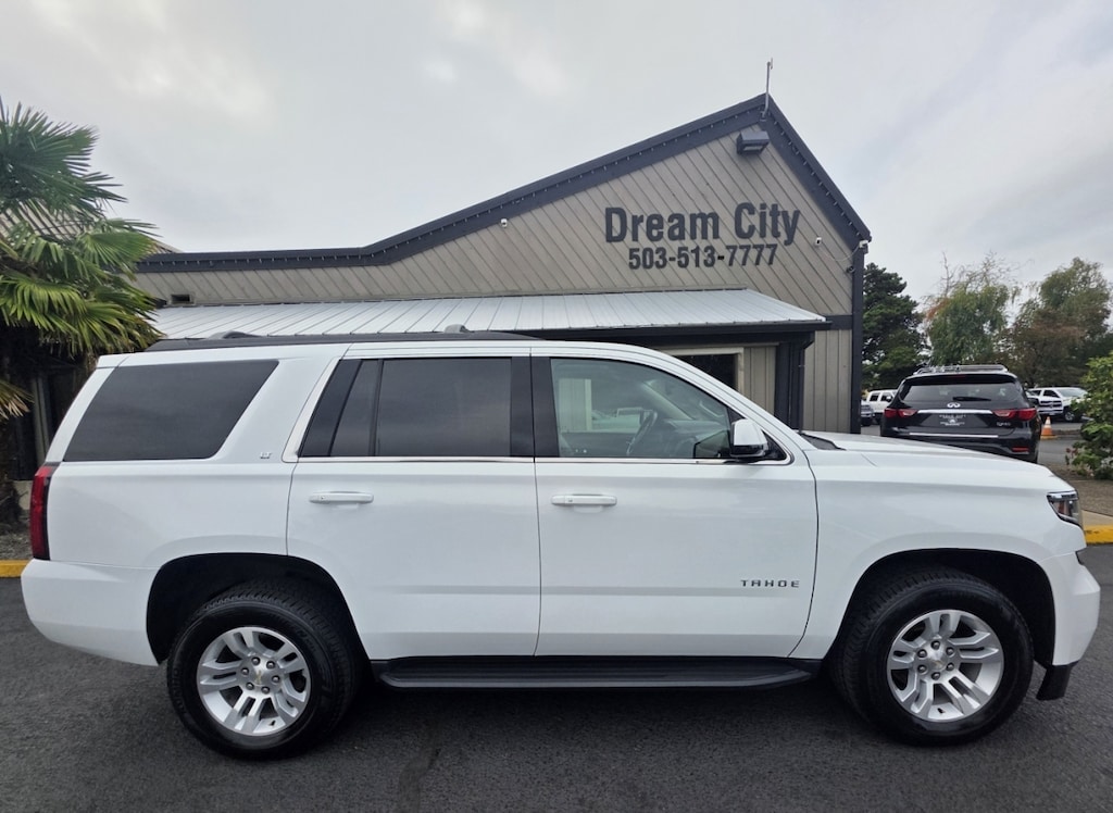 Used 2019 Chevrolet Tahoe Lt Sport Utility 4d 4wd SUV