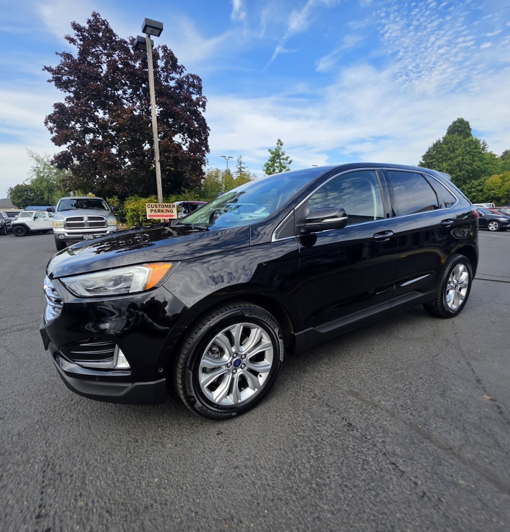Used 2020 Ford Edge Titanium Sport Utility 4d Awd SUV