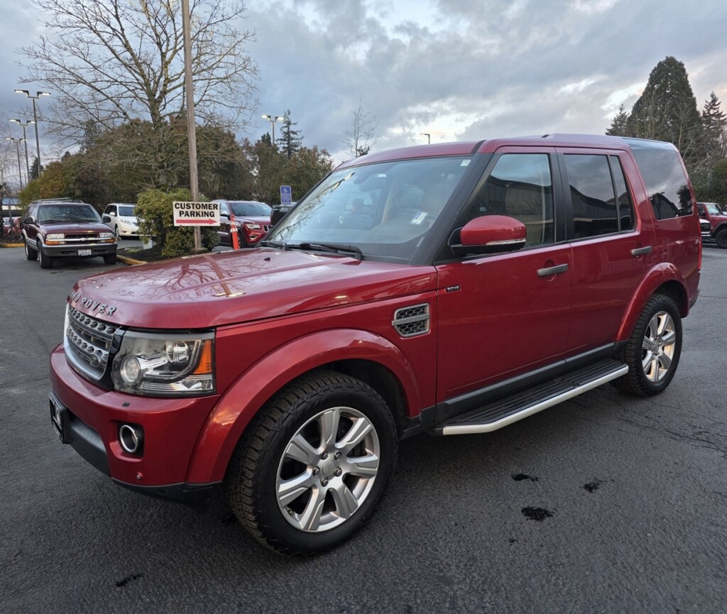 Used 2015 Land Rover Lr4 4wd Hse Sport Utility 4d V6, Supercharged, 3.0 Liter SUV