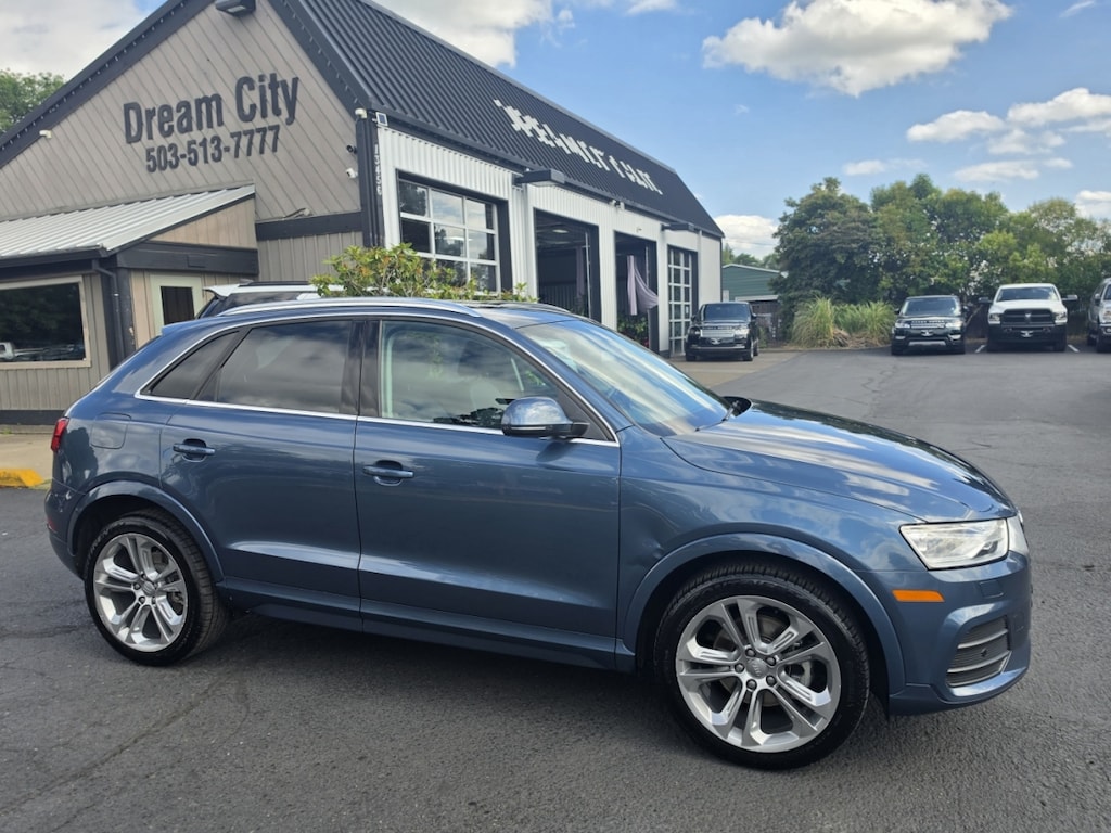 Used 2017 Audi Q3 1-Owner Premium Plus Sport Utility 4d Awd SUV