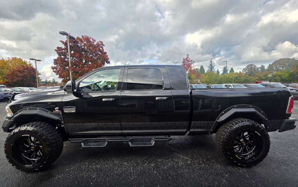Used 2016 Ram 4wd 3500 Mega Cab Laramie Longhorn Pickup 4d 6 1/3 Ft Aisin 6-Speed Truck