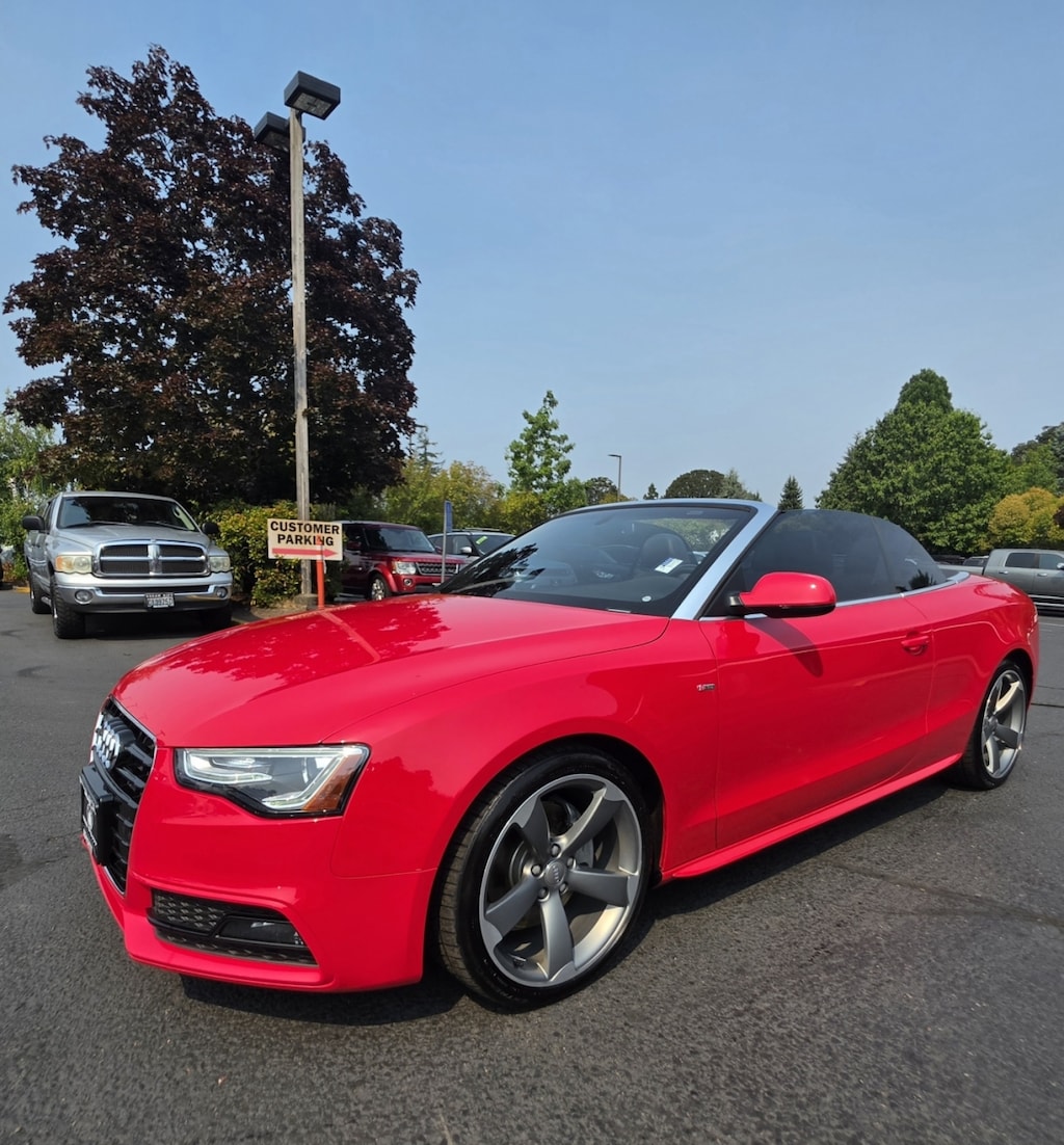 Used 2015 Audi A5 Premium Plus Cabriolet 2d Awd Convertible