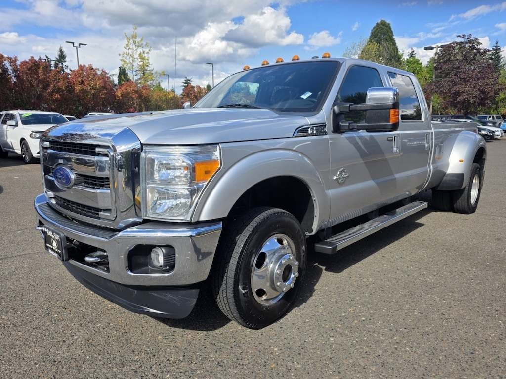 Used 2016 Ford F350 Super Duty Crew Cab Lariat Pickup 4d 8 Ft Truck