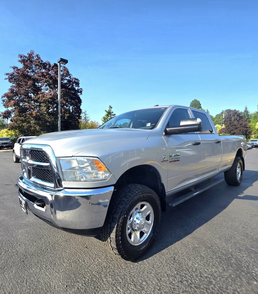 Used 2016 Ram 3500 Crew Cab Tradesman Pickup 4d 8 Ft Manual, 6-spd 1-Owner Truck