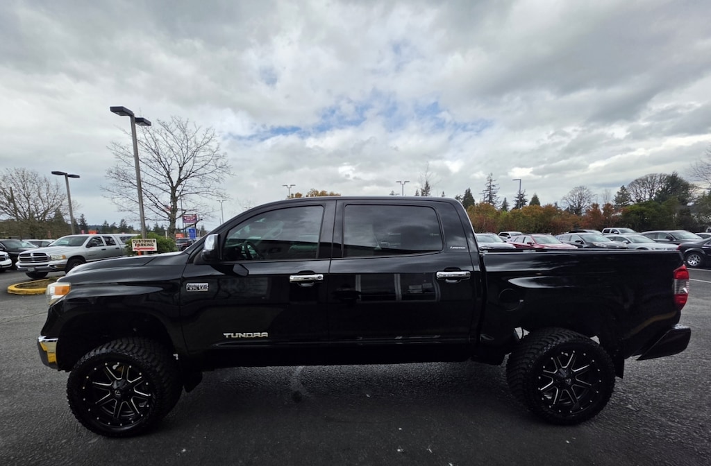 Used 2016 Toyota Tundra Crewmax Limited Pickup 4d 5 1/2 Ft 4wd Truck
