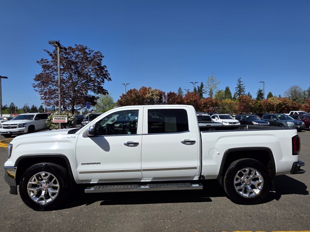 Used 2018 GMC Sierra 1500 Crew Cab Slt Pickup 4d 5 3/4 Ft 4wd Truck