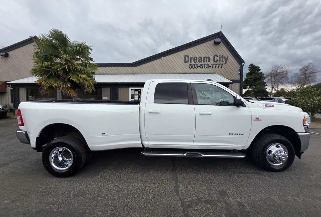 Used 2020 Ram 3500 Crew Cab Big Horn Pickup 4d 8 Ft 4wd Dually Truck