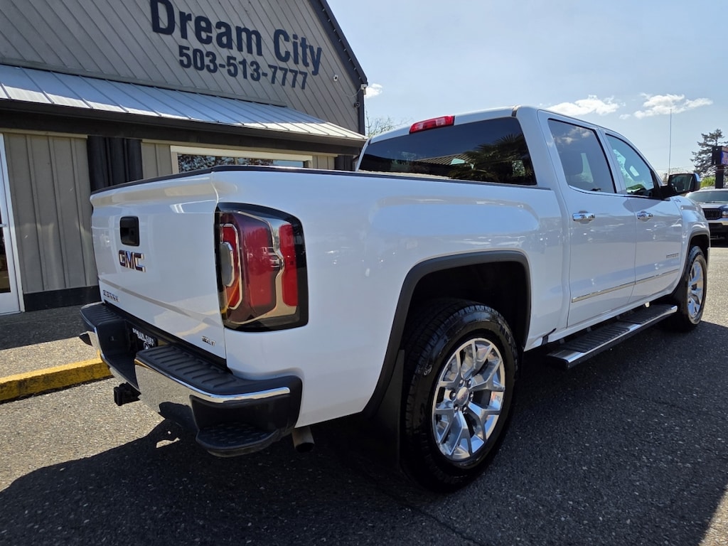 Used 2018 GMC Sierra 1500 Crew Cab Slt Pickup 4d 5 3/4 Ft 4wd Truck