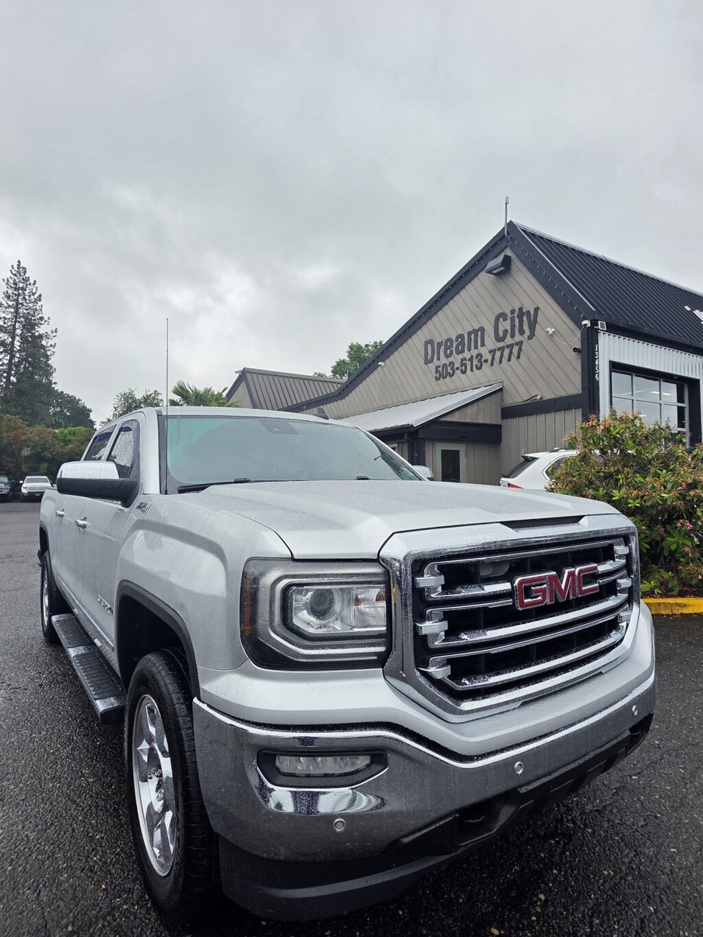 Used 2017 GMC Sierra 1500 Crew Cab Slt Pickup 4d 5 3/4 Ft 4wd Truck