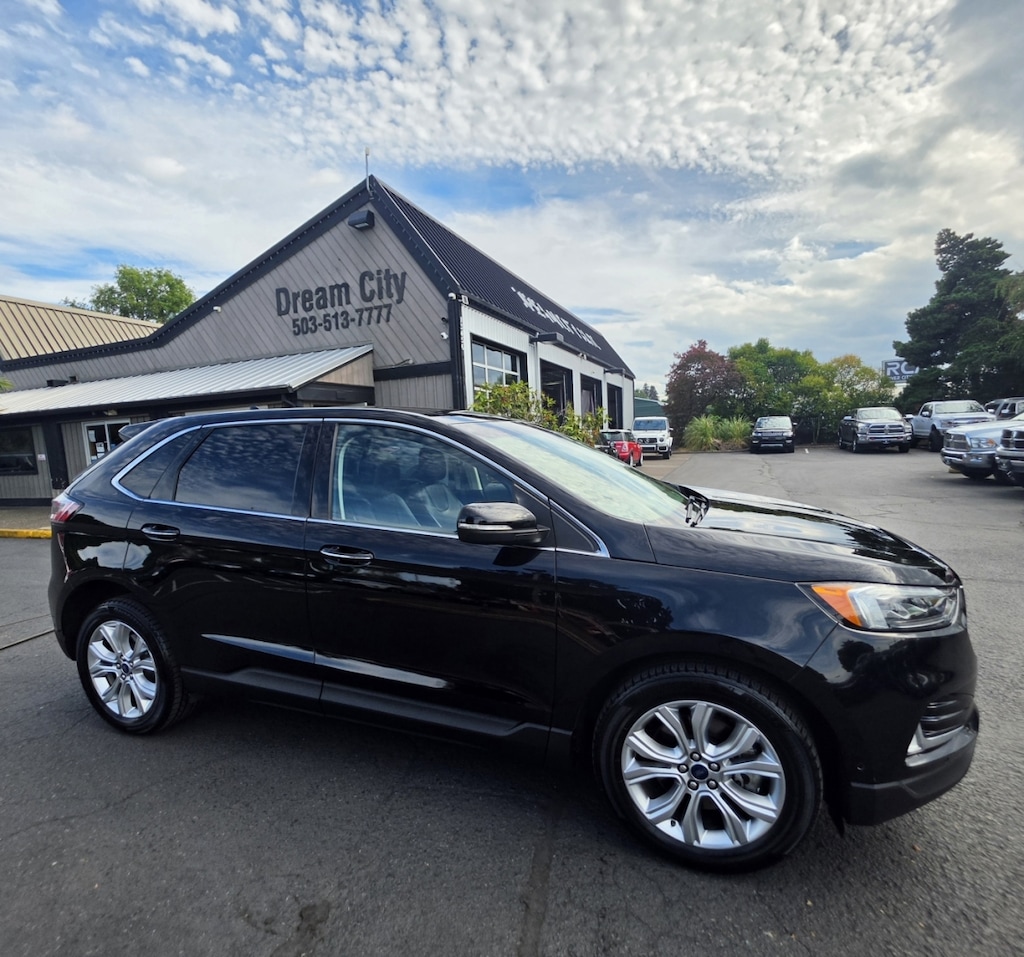 Used 2020 Ford Edge Titanium Sport Utility 4d Awd SUV