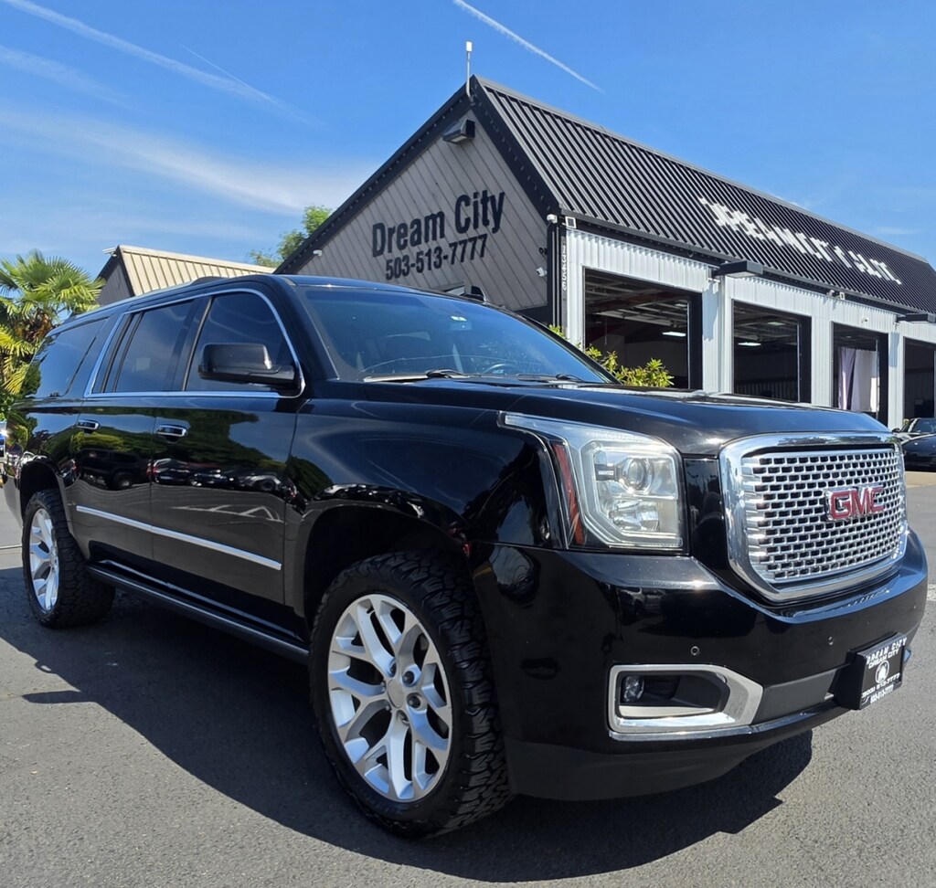 Used 2016 GMC Yukon Xl Denali Sport Utility 4d 4wd 6.2 Liter SUV