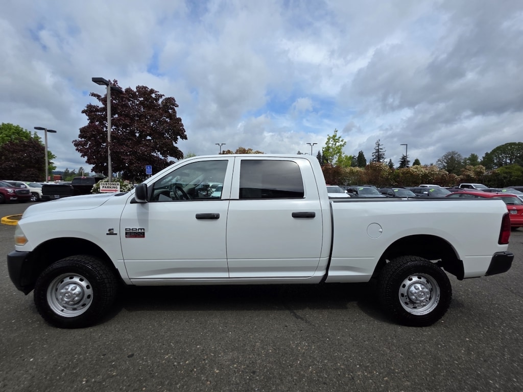 Used 2012 Ram 2500 Crew Cab St Pickup 4d 6 1/3 Ft Manual, 6-spd 4wd Truck