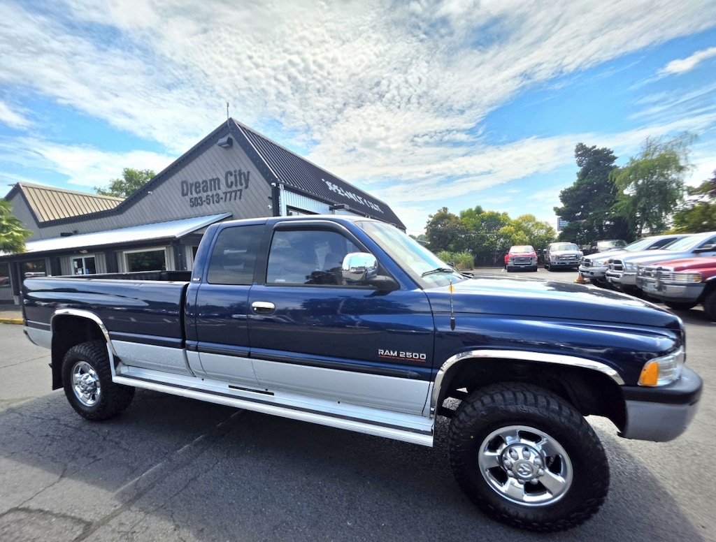 Used 2001 Dodge Ram 2500 Quad Cab Long Bed 4wd 5.9 Diesel 4wd Truck
